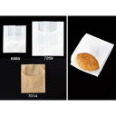 大阪ポリエチレン販売 6888 耐油紙袋 No140-0 麦包耐油小袋無地 90(マチ35)×(62+45)mm 1ケース2000枚入