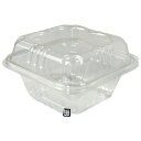 ミニトマト用 パック ミニパック クロバー150 103×103×58mm 4H 嵌合 1ケース1500枚入り 203236 信和 ミニトマト 容器 入れ物 保存 フルーツ 野菜 ミニトマトパック 枝豆 フルーツパック 透明パック 果実用 業務用 業者 大量 まとめ買い 使い捨て プラスチック容器