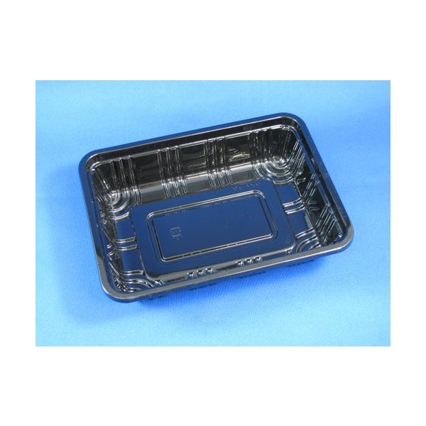 【屋号必須】リスパック フルーツケース フルーツ K-15 黒 180×134×40mm 1ケース1600枚入り