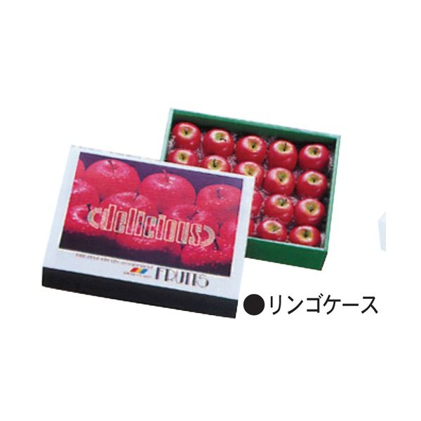 りんご箱 リンゴケース 370×475×110mm 5kg用 1ケース30枚入 601001 信和