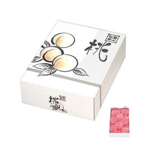 【屋号必須】オリカ 桃箱 新御用もも 小改 330×220×110mm 1ケース50セット入り