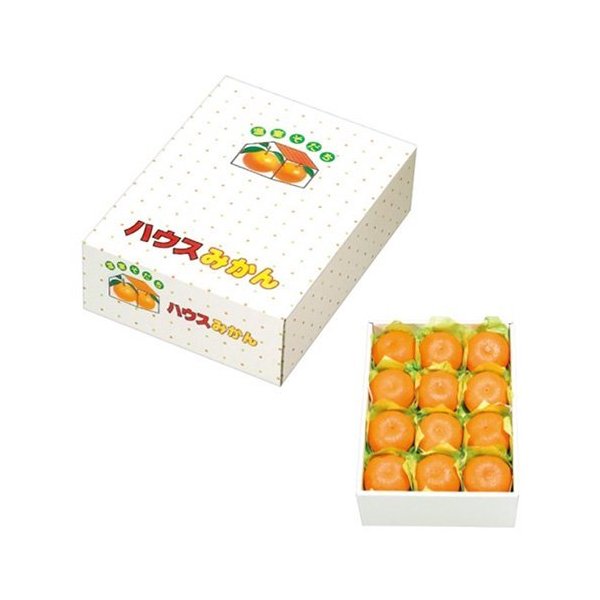 【屋号必須】オリカ みかん箱 温室育ち 大 300×225×95mm 1ケース50セット入り