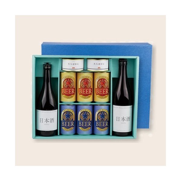 【屋号必須】ビール箱 K-229 4合ビン2本+缶ビール6本+カニ缶2 298×380×90mm 1ケース50枚入 ヤマニパッケージ