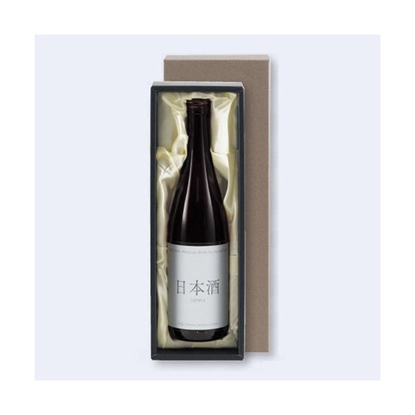 【屋号必須】日本酒・焼酎用ギフト箱 K-601 地酒1本布付 320×100×83mm 1ケース100枚入 ヤマニパッケージ