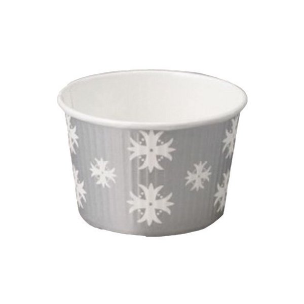 【屋号必須】ケーキカップ プリーツカップ43 銀 55(43)φ×35mm 1ケース2000枚入