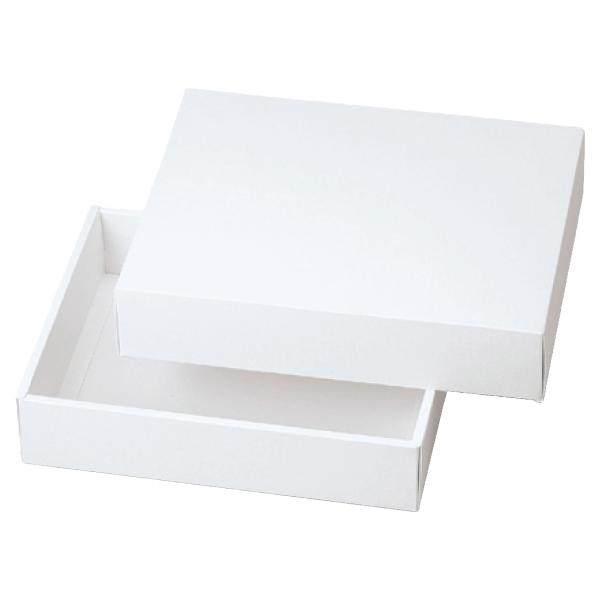 【屋号必須】20-255 スノーホワイト 大 280×220×65mm 1ケース100枚入 ヤマニパッケージ 洋菓子焼き菓子ギフト箱用