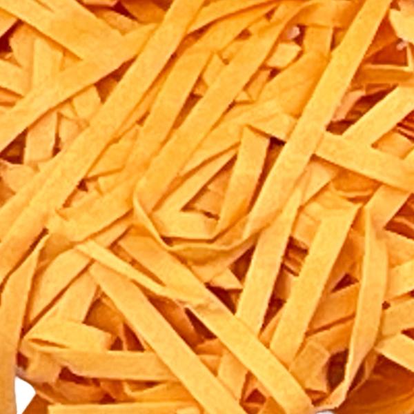 【屋号必須】紙パッキン オレンジ カット幅0.8mm 1セット1kg×5袋入り 藤井包材 緩衝材 ペーパークッション