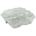 【屋号必須】ミニトマト用パック UF-2 ボタン嵌合 156×155×66mm 1ケース1000枚入り ウツミリサイクルシステムズ