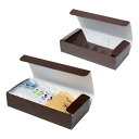 屋号必須 洋菓子焼き菓子ギフト箱 20-358BR ガトーブラウン 230×115×51mm 1ケース200枚入 ヤマニパッケージ
