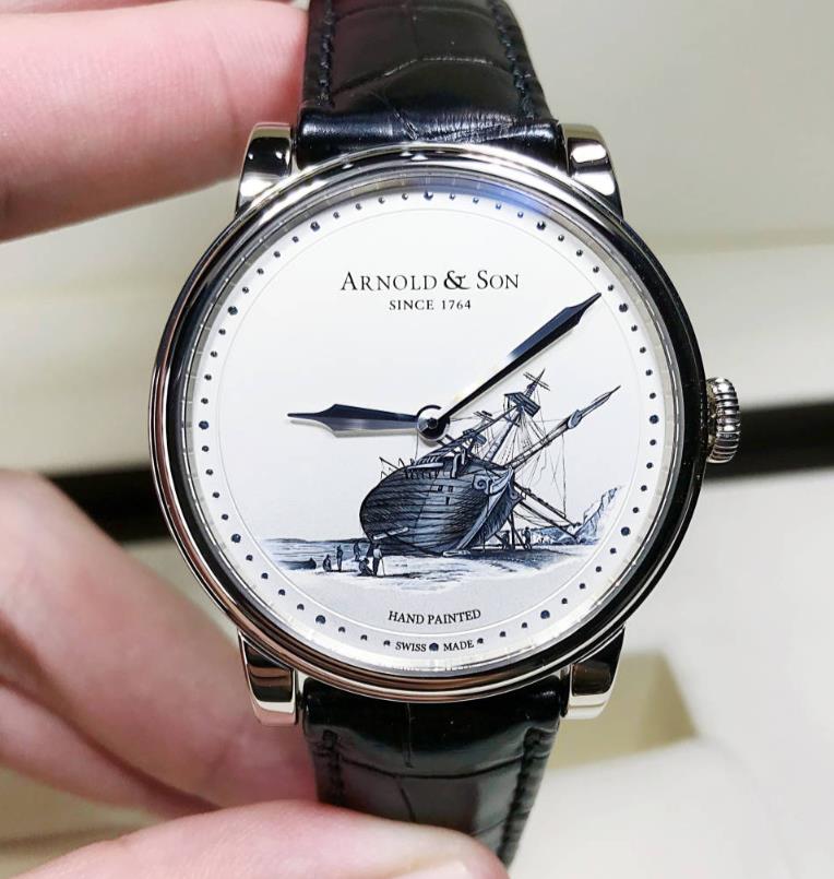 【新品】ARNOLD&SON　アーノルド＆サン　HMSビーグル号3本セット 1LCAW.S08A.C111 1ARAP.W08A 1UTAR.S07A　世界限定8本 腕時計　watch【送料・代引手数料無料】