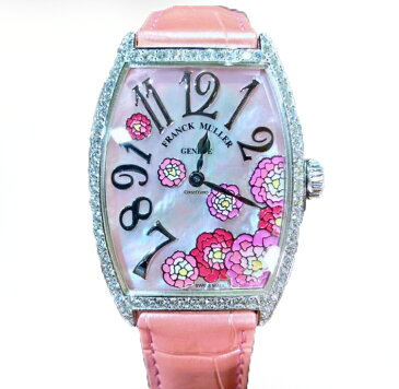 【新品】FRANCK MULLER フランクミュラー トノウカーベックス Limited Edition Peony　2852QZ REL MOP RS D1R　ステンレススチール　レディース　腕時計【送料・代引手数料無料】