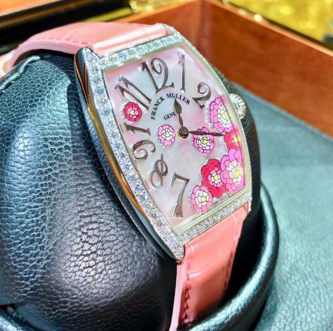 【新品】FRANCK MULLER フランクミュラー トノウカーベックス Limited Edition Peony　2852QZ REL MOP RS D1R　ステンレススチール　レディース　腕時計【送料・代引手数料無料】