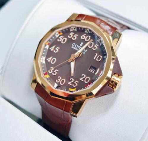 【新品】CORUM コルム / アドミラルズカップ コンペティション 082.963.55/0002 AG12　18kローズゴールド　メンズ　腕時計　watch【送料・代引手数料無料】
