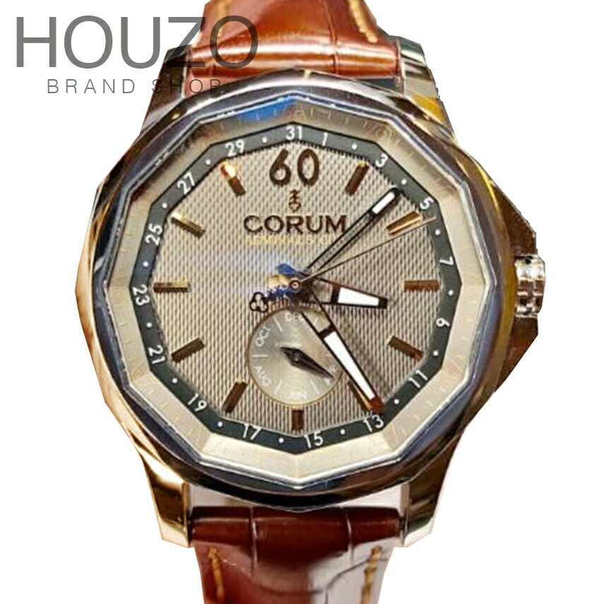 アドミラルズカップ 【新品】CORUM コルム アドミラルズカップ グレー　メンズA503/03417 　ステンレススチール　メンズ　腕時計　watch【送料・代引手数料無料】