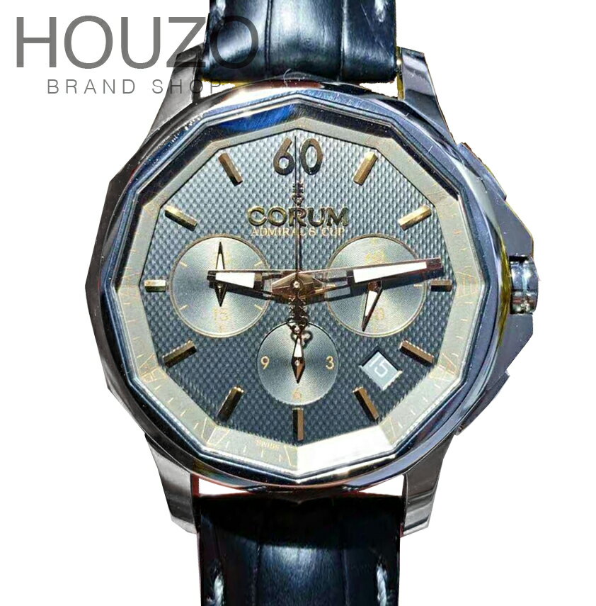 【新品】CORUM コルム アドミラルズカップ レジェンドA984/03416 ステンレススチール　メンズ　腕時計　watch 【送料・代引き無料】