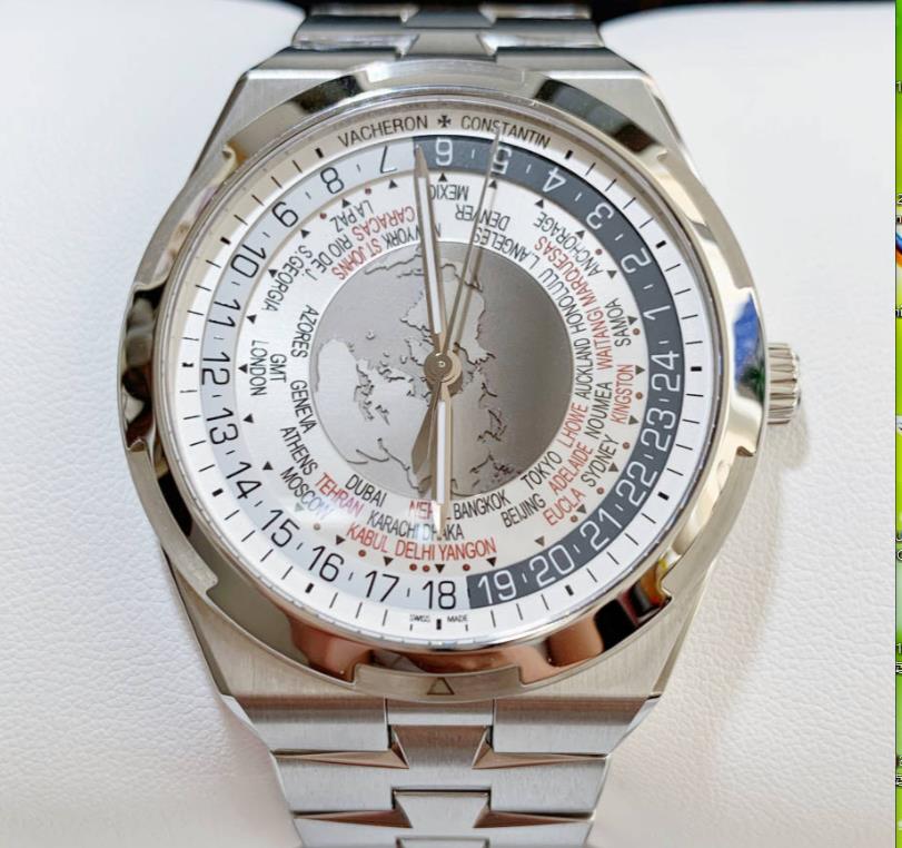 【新品】VACHERON CONSTANTIN ヴァシュロンコンスタンタン オーバーシーズ ワールドタイム 7700V/110A-V-129-0002 メンズ　ステンレススチール 腕時計 watch【送料・代引手数料無料】