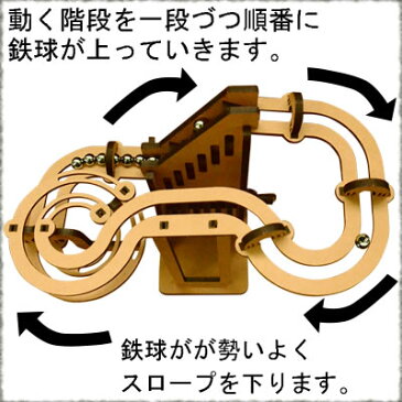 【 夏休み 工作キット 】HOWAYコースター(回せ回せ) | 手作りキット 男の子 女の子 子供 キット ピタゴラスイッチ ピタゴラ装置 装置 ピタゴラス マーブル コースター 自由研究 からくり 工作 小学生 高学年 野球 銃 貯金箱