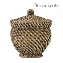 【スーパーSALE40%OFF】かご バスケット ラタン ナチュラル ブルーミングビル デンマーク 北欧 北欧雑貨 北欧インテリア おしゃれ ギフト プレゼント...
