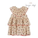 kongesslojd コンゲススロイド ワンピース 花柄 夏服 オーガニックコットン かわいい おしゃれ 2歳 3歳 プレゼント ギフト 綿100% 【正規輸...