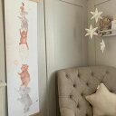 リトルログレッツ 身長計 新入学 子供部屋 ポスター インテリア キッズルーム 成長 背 知育 おしゃれ かわいい ギフト 動物 アニマル 29.7×42cm ...