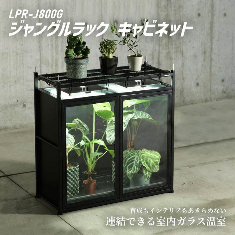 楽天市場】ガラス キャビネット（フラワースタンド・園芸ラック