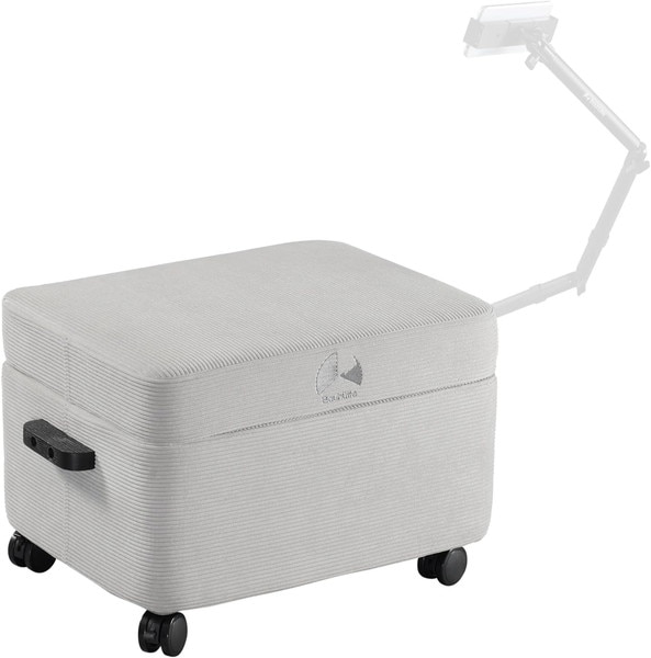 ストレージオットマン BOT-410- くつろぎ面積をもっと広げる 収納力＆機動力を備えた足置き - デスク用ソファの奥行きを拡張 足を伸ばしてゆったり座ろう“デスクで使えるソファ”シリーズから、 オットマン（足置き）が登場。 「ゲーミング...