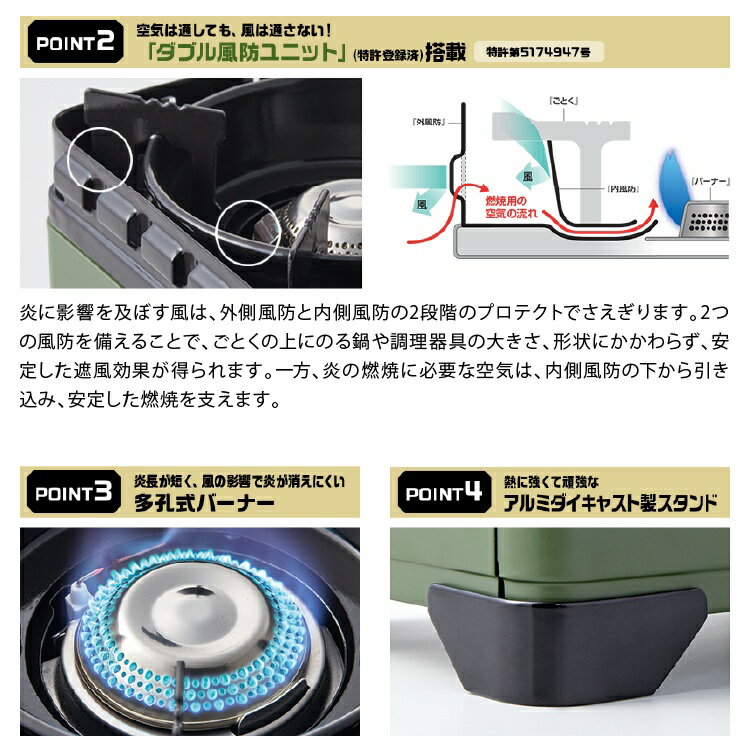 岩谷産業イワタニ(Iwanani)カセットコンロタフまるJr.ケース付きオリーブCB-ODX-JRJAN:4901140904868代引き支払い・日時指定不可北海道沖縄離島配送不可-KN-