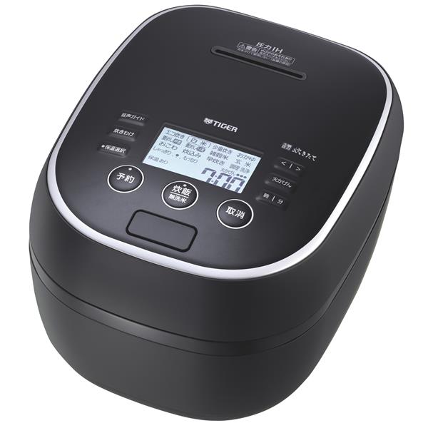 【安心の上場企業】 タイガー TIGER 土鍋圧力IHジャー炊飯器 炊きたて ご泡火炊き 5.5合 スレートブラック JPH-S100 炊飯器 JAN:4904710434321 【北海道沖縄離島配送不可】 -NA-のサムネイル