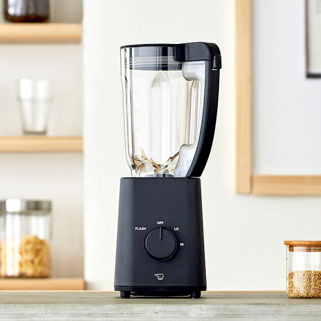 ZOJIRUSHI 象印 ミキサー ミルつき 1L ブラック BM-SS10-BA スムージー 氷も砕ける 大容量 JAN:4974305220707 【北海道沖縄離島配送不可】 -NA-のサムネイル