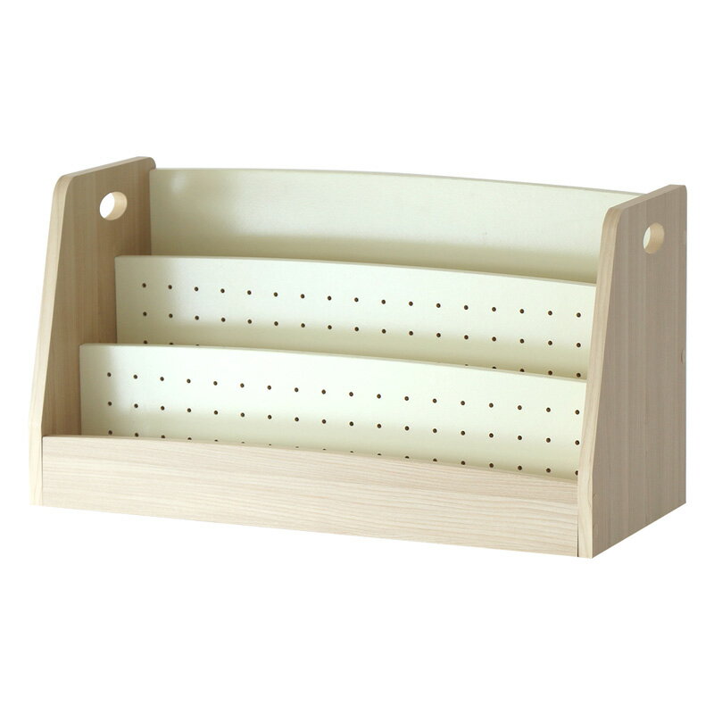 Rakuten - 【安心の上場企業】 市場 Kids Low Book Rack -lora- 絵本ラック 組立品 ILR-3579NA-II ナチュラル 【代引・日時指定・キャンセル不可・北海道沖縄離島配送不可】-FK-