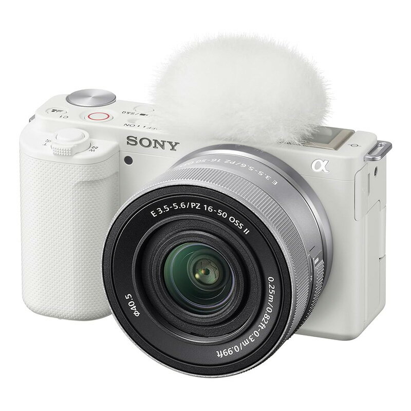 乐天商城 - 【安心の上場企業】 SONY ソニー ミラーレス一眼カメラ VLOGCAM ZV-E10K (W) パワーズームレンズキット ホワイト JAN:4548736166929 【代引き支払い不可】【北海道沖縄離島配送不可】-FC-