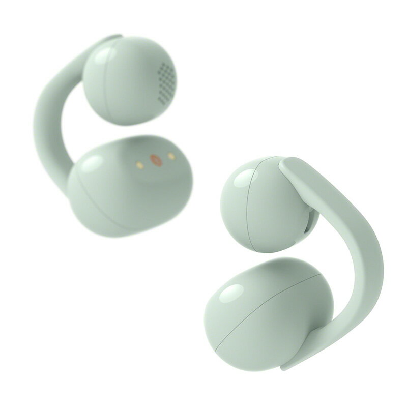 Rakuten - 【安心の上場企業】 SONY ソニー ワイヤレスステレオヘッドセット LinkBuds Clip WF-LC900 G グリーン ワイヤレスイヤホン JAN:4548736173996 【代引き支払い不可】【北海道沖縄離島配送不可】-FC-