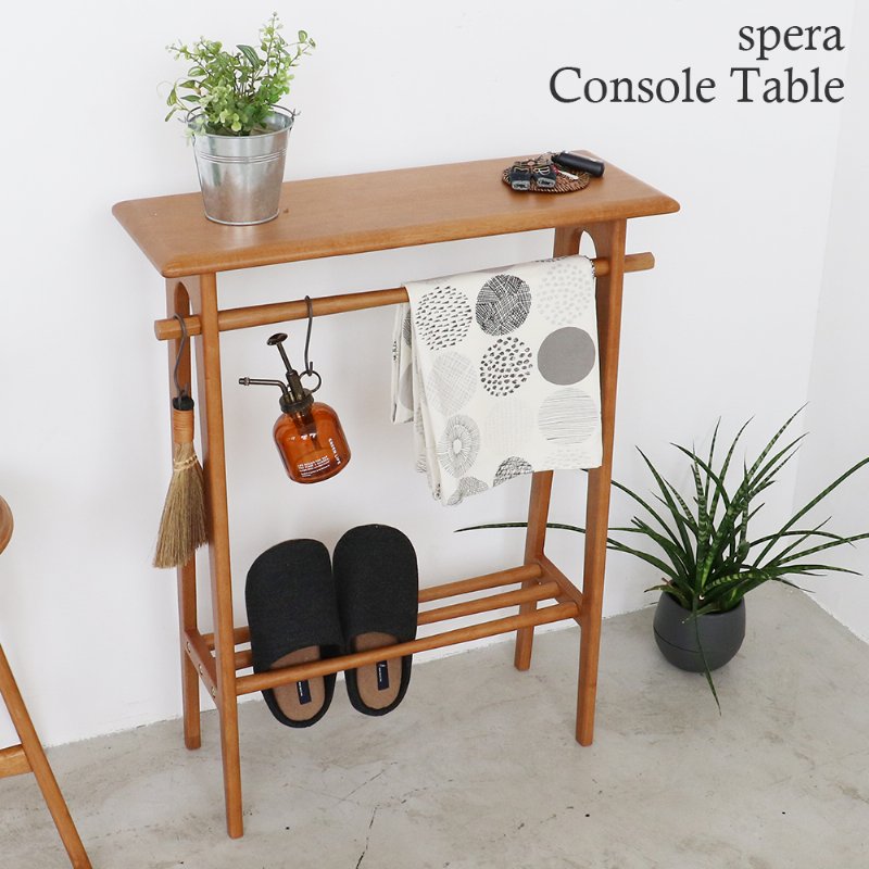 樂天商城 - 【安心の上場企業】 市場 spera Console Table コンソールテーブル PT-3903BR 組立品 JAN:4983043390306 【代引・日時指定・キャンセル不可・北海道沖縄離島配送不可】-FK-