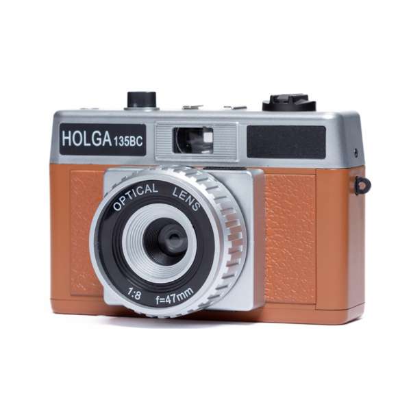 Kyocera - 【安心の上場企業】HOLGA ホルガ フィルムカメラ H-135BC/BR/S ブラウン/シルバー JAN:6926059340369 【代引き支払い不可】【北海道沖縄離島配送不可】-HW-