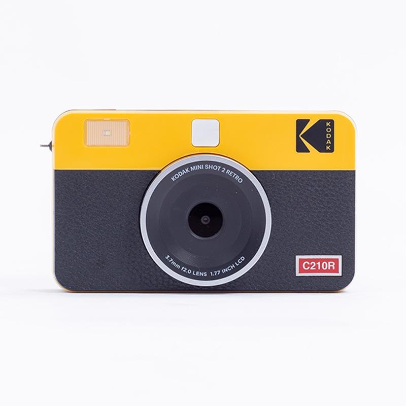 Instant Cameras - 【安心の上場企業】Kodak コダック インスタントカメラ Mini Shot 2 RETRO イエロー PMS2R-C210RY JAN:8809243710521 【代引き支払い不可】【北海道沖縄離島配送不可】-HW-