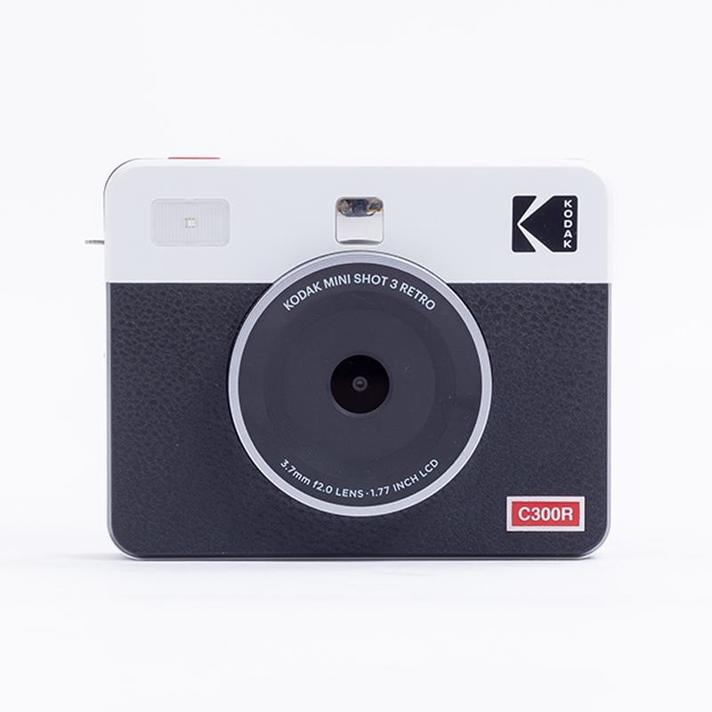 Rakuten - 【安心の上場企業】Kodak コダック インスタントカメラ Mini Shot 3 RETRO ホワイト PMS3R-C300RW JAN:8809243710545 【代引き支払い不可】【北海道沖縄離島配送不可】-HW-