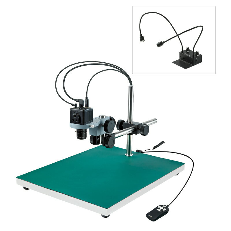 ホーザン(HOZAN) HDMI出力 マイクロスコープ倍率4.3~11×【2.1~5.5×】倍 フレキシブルアーム照明 ロングベース L-KIT630