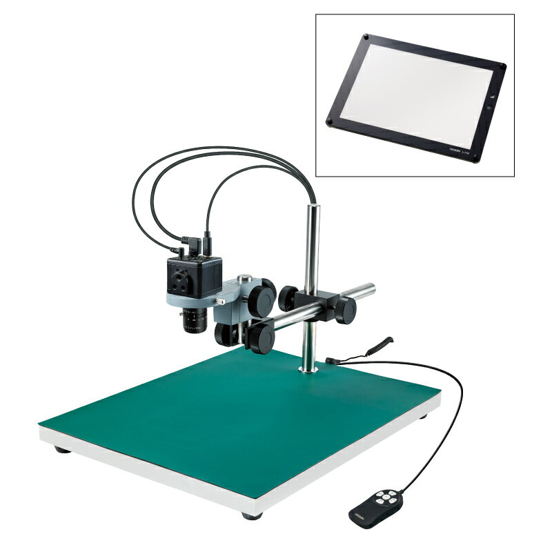 ホーザン(HOZAN) HDMI出力 マイクロスコープ倍率4.3~11×【2.1~5.5×】倍 フラット照明 ロングベース L-KIT674