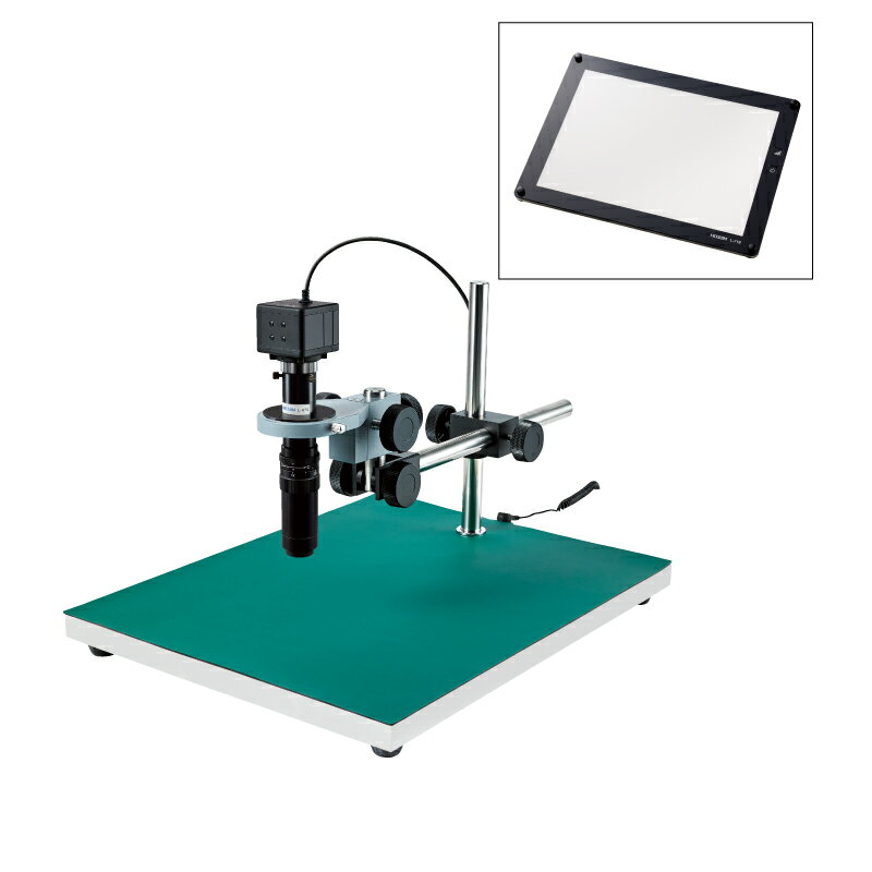 ホーザン(HOZAN) USB出力 マイクロスコープ倍率99~595倍 フラット照明 ロングベース L-KIT719