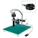 ホーザン(HOZAN) HDMI出力 マイクロスコープ倍率95~570×【46~275×】倍 リング照明 ロングベース L-KIT725