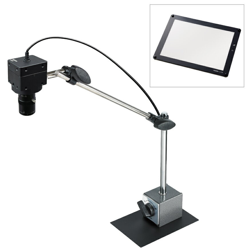 ホーザン(HOZAN) USB出力 マイクロスコープ倍率24~115倍 フラット照明 マグネットベース L-KIT844