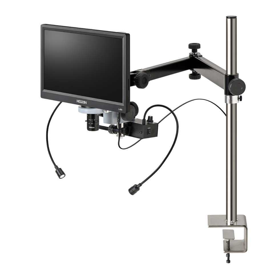 ホーザン(HOZAN) マイクロスコープ（モニター付） L-KIT984