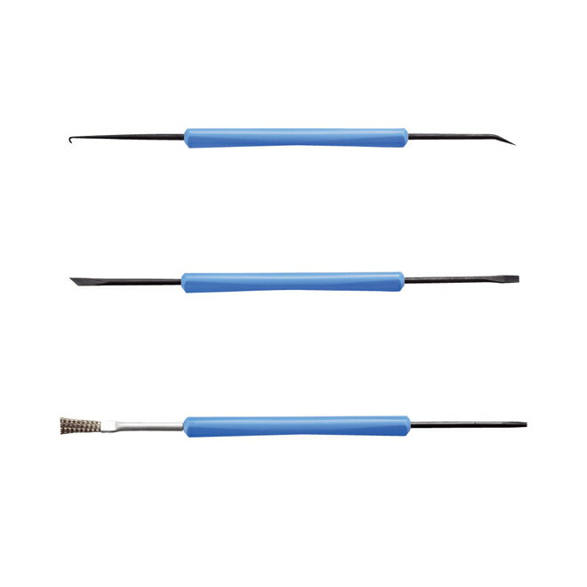 ホーザン(HOZAN) ソルダーエイド ハンダ作業補助器具 フック、リーマー、ナイフ、スクレーバー、ブラシ..