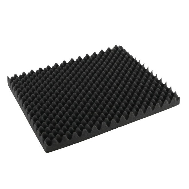 ホーザン(HOZAN) 簡単に加工できる緩衝ウレタン 400(W)×480(D)×20/40(H) mm 波ウレタン(軟質) B-242 粘着シールあり