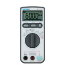 ホーザン(HOZAN) デジタルマルチメータ 立てかけて使用可能なスタンド、キャリングケース付属 最大表示:6000カウント DT-119-TA