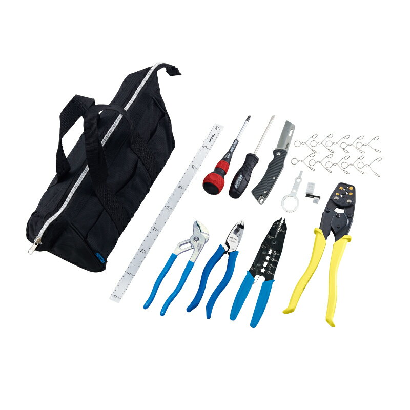 ホーザン(HOZAN) 電気工事士技能試験工具セット P-958ストリッパー P-77圧着工具 合格シリーズ付属 DK-17