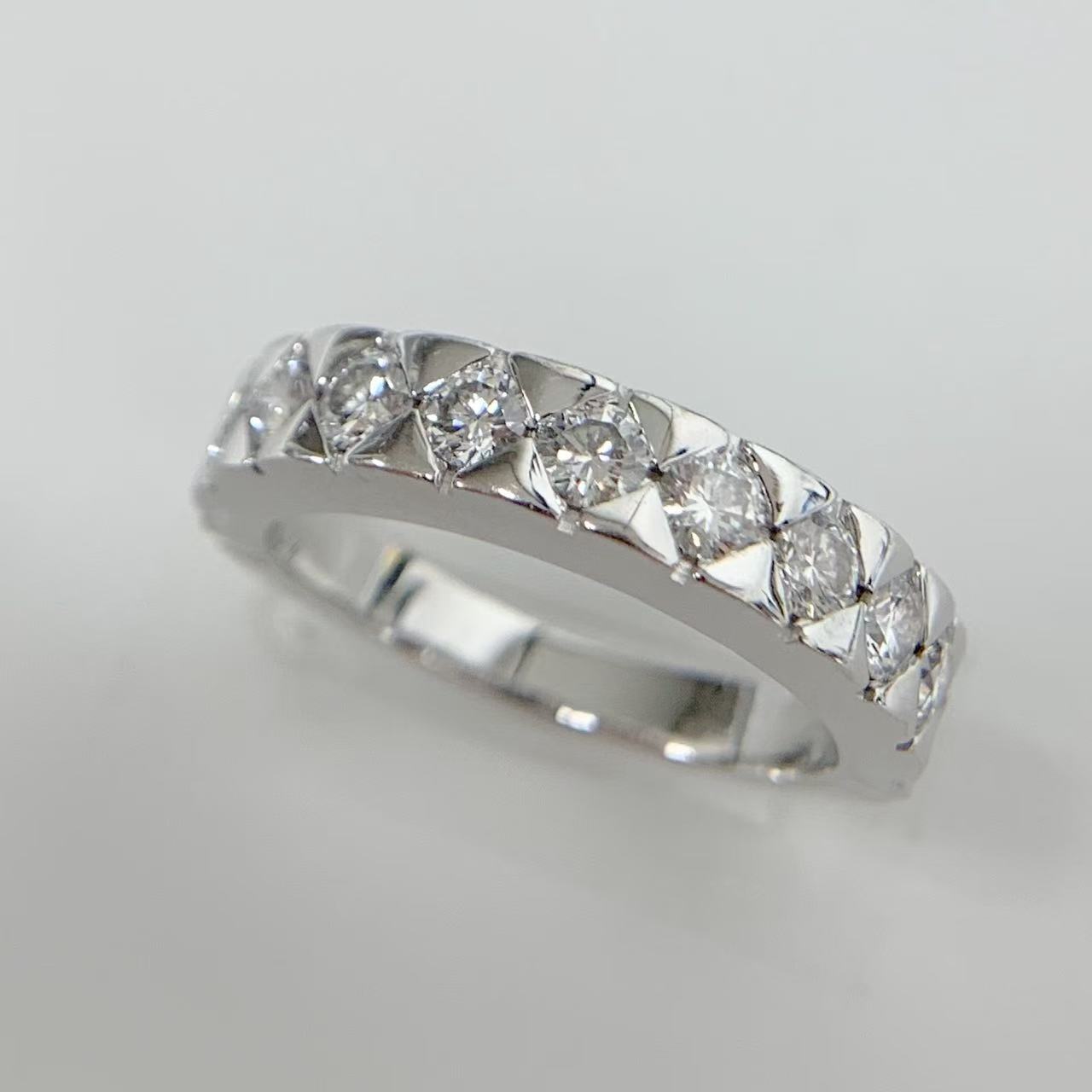 Rakuten - 【中古】ブシュロン BOUCHERON ディアマン　K18 ダイヤ750リング