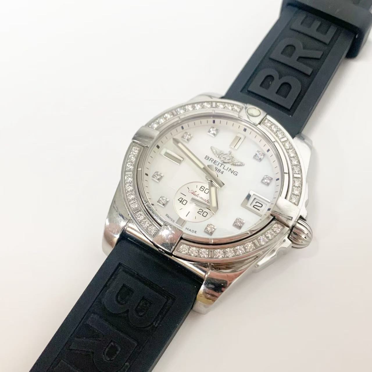 【中古】ブライトリング BREITLING A37330 ダイヤベゼル...(2)
