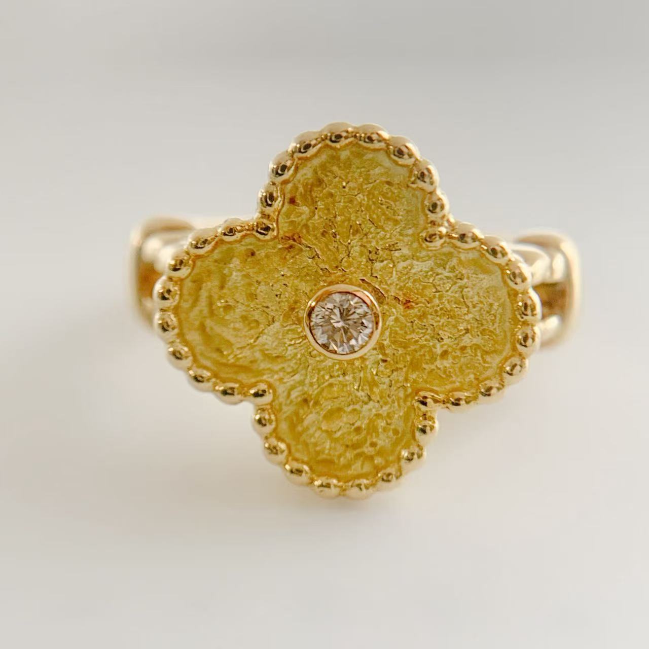 楽天市場】ヴァンクリーフ&アーペル リング k18の通販