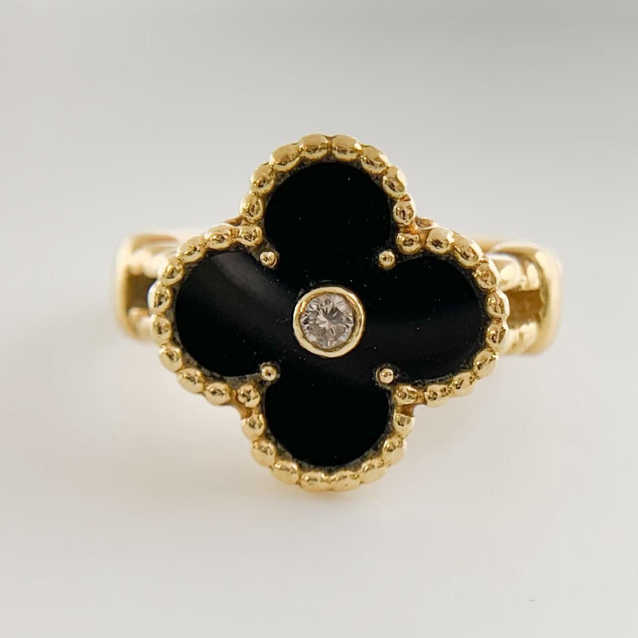 楽天市場】ヴァンクリーフ オニキス リングの通販